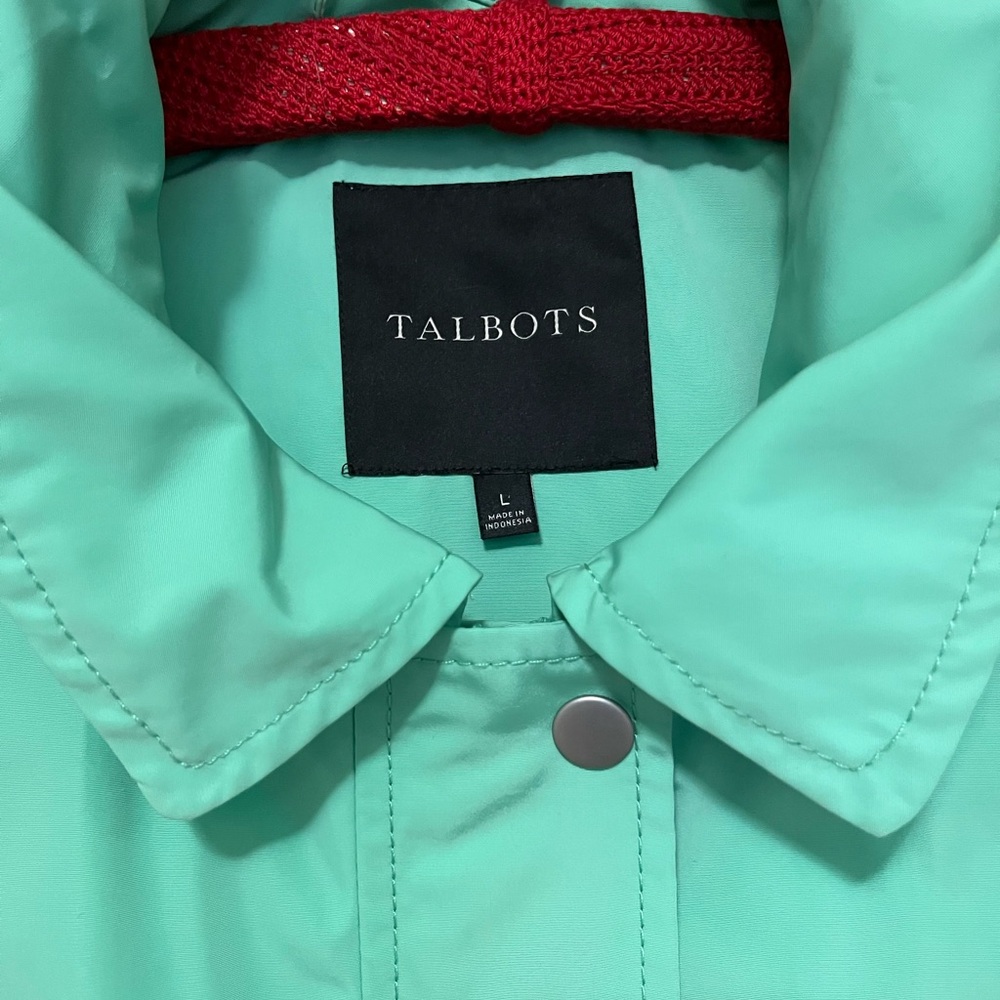 Talbots Lightweight Rain Jacket - image 3